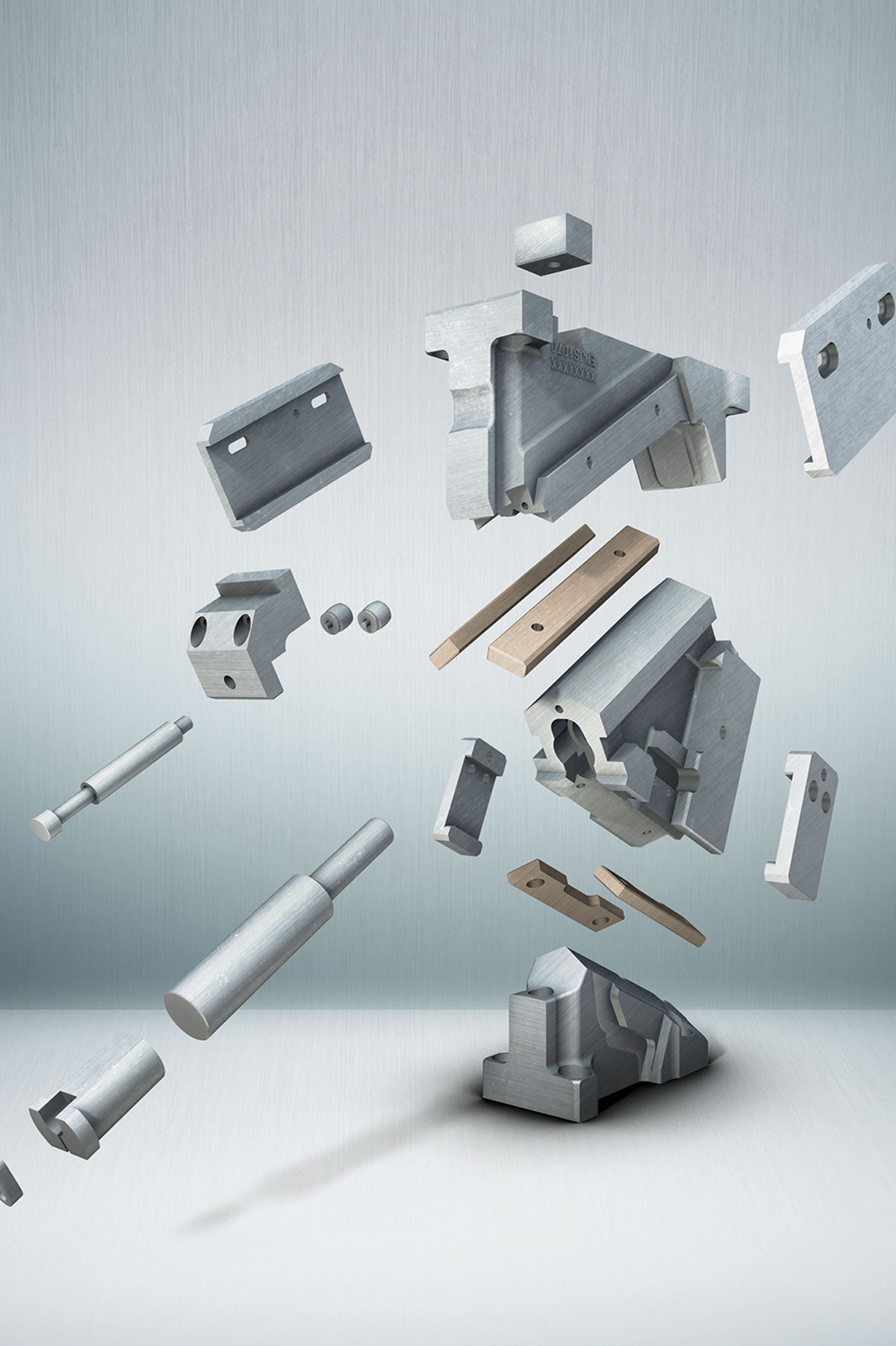 Exploded view shows all components of a gate valve developed by camtec and voestalpine 