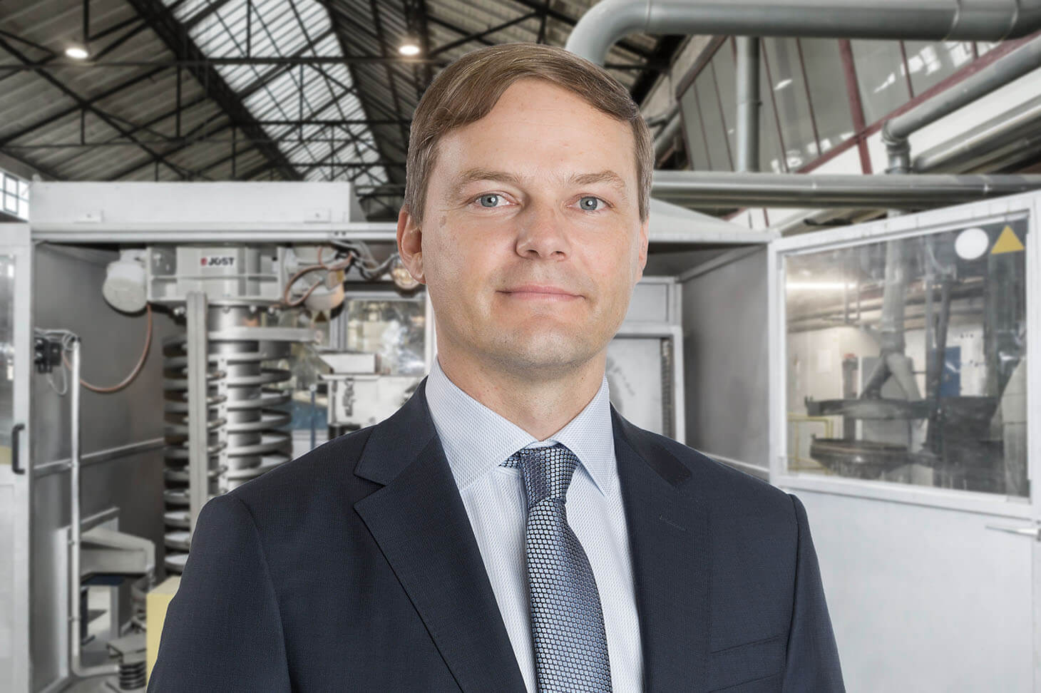 Portrait photo of Thomas P., Chief Sales Officer of voestalpine Böhler Welding