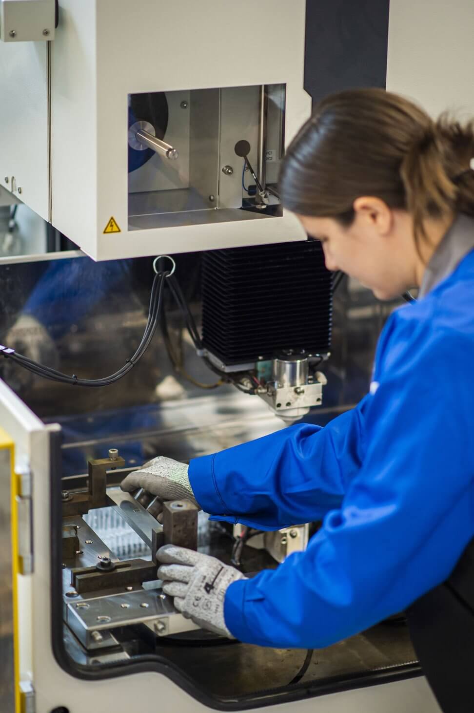 Testing modern methods in the voestalpine test laboratory