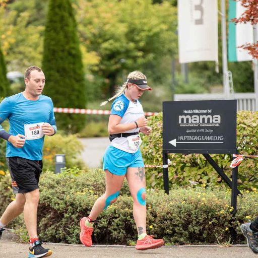 Drei Läufer am Lauf in Kapfenberg